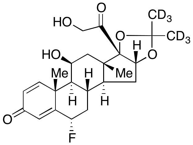 Flunisolide-d6 - Chemical structure and product image