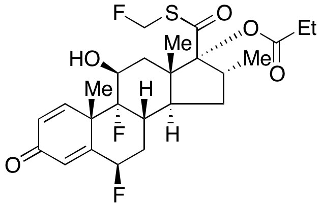 6beta-Fluticasone Propionate - Chemical structure and product image