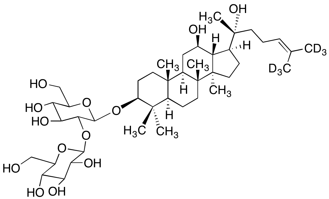 Garamine Triacetate Salt (Gentamicin Impurity) - Chemical structure and product image