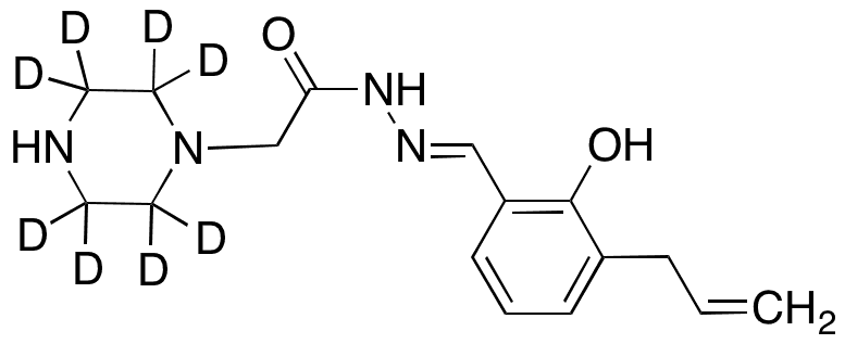 D-(-)-4-Hydroxyphenyl-d4-glycine - Chemical structure and product image