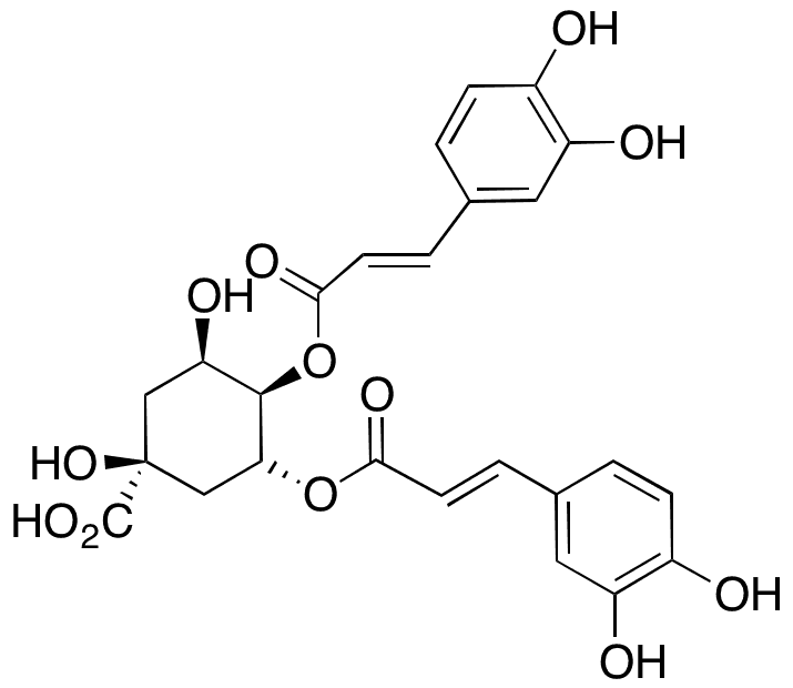 Isochlorogenic Acid B - Chemical structure and product image