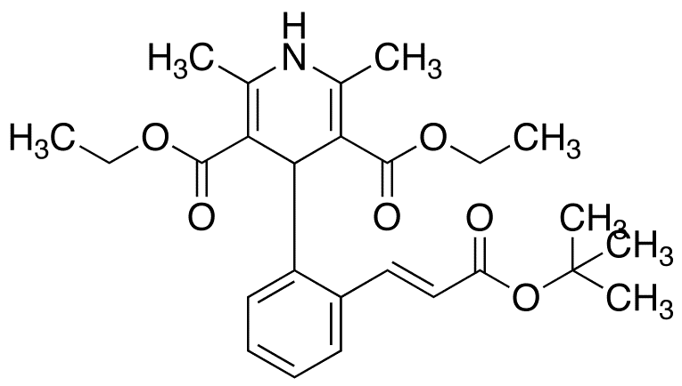 Lacidipine - Chemical structure and product image