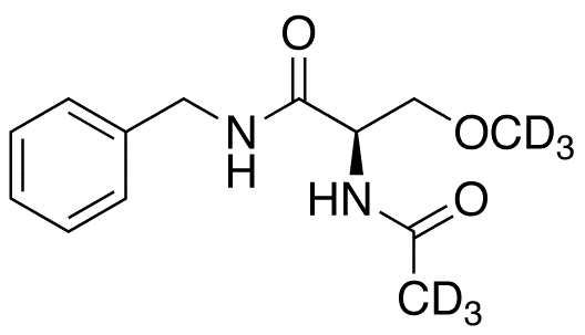 Lacosamide-d6 - Chemical structure and product image