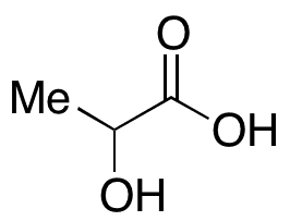 DL-Lactic Acid (90%) - Chemical structure and product image