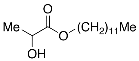 Lactic Acid Dodecyl Ester - Chemical structure and product image