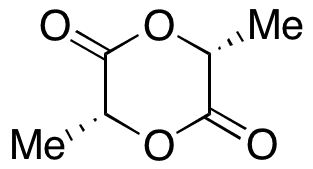 D-(+)-Lactide - Chemical structure and product image