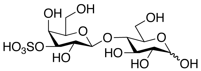 Lactose-3’-sulfate - Chemical structure and product image