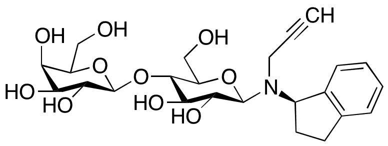 Lactosyl Rasagline - Chemical structure and product image