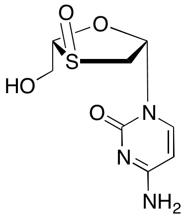 Lamivudine (R)-Sulfoxide - Chemical structure and product image