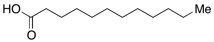 Lauric Acid - Chemical structure and product image