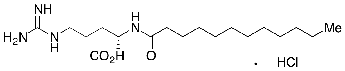 Lauroyl Arginine Hydrochloride - Chemical structure and product image