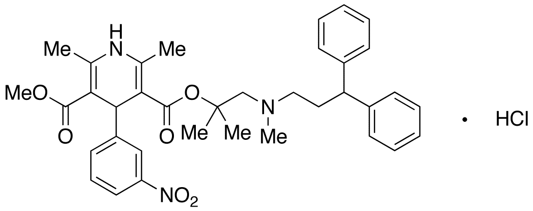 Lercanidipine Hydrochloride - Chemical structure and product image