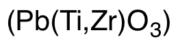 Lead Titanium Zirconium Oxide - Chemical structure and product image