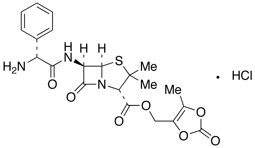 Lenampicillin Hydrochloride - Chemical structure and product image