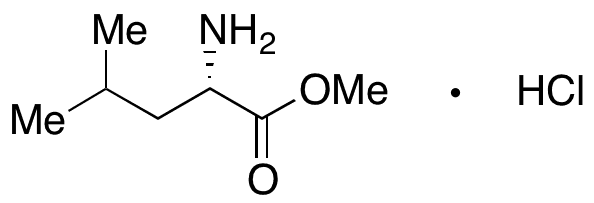L-Leucine Methyl Ester Hydrochloride - Chemical structure and product image