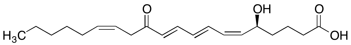 12-Oxoleukotriene B4 in acetonitrile - Chemical structure and product image