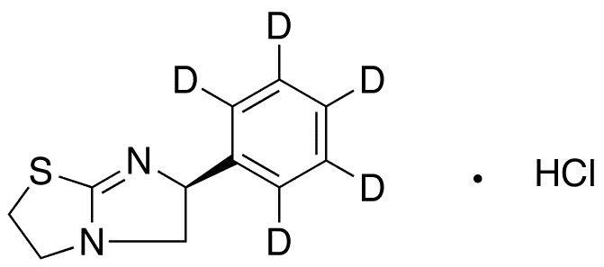 Levamisole-d5 Hydrochloride - Chemical structure and product image