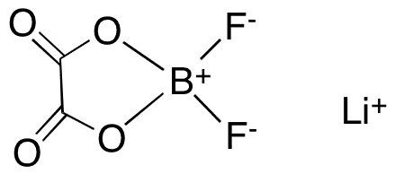 Lithium Difluoro(oxalato)borate - Chemical structure and product image