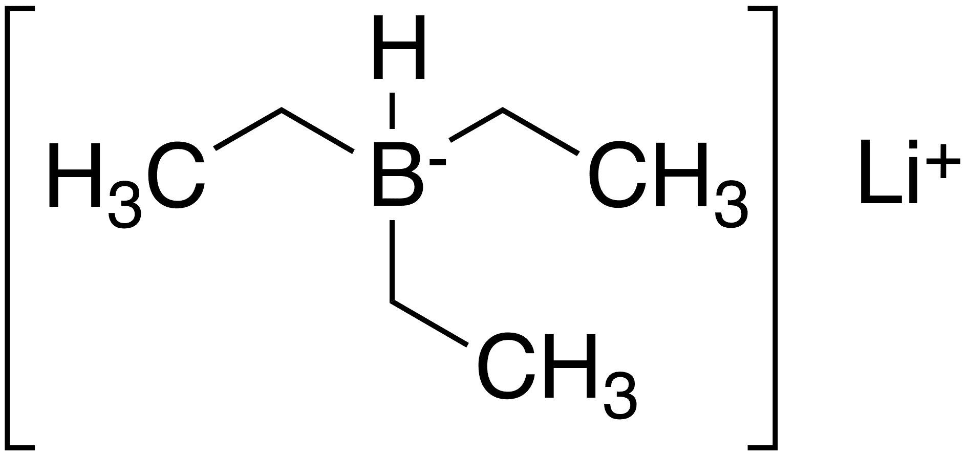 Lithium Triethylborohydride (1.0 M in THF) - Chemical structure and product image