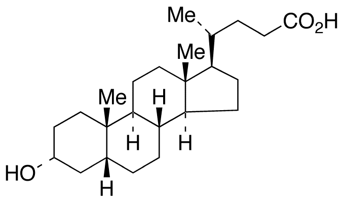 Lithocholic Acid - Chemical structure and product image