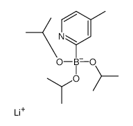 Lithium triisopropyl 2-(4-methylpyridyl)borate - Chemical structure and product image