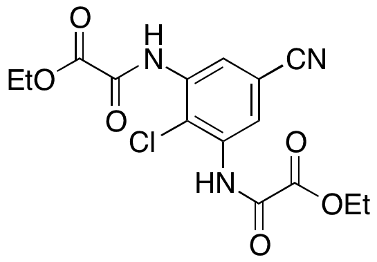 Lodoxamide Diethyl Ester - Chemical structure and product image