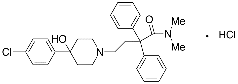 Loperamide Hydrochloride - Chemical structure and product image