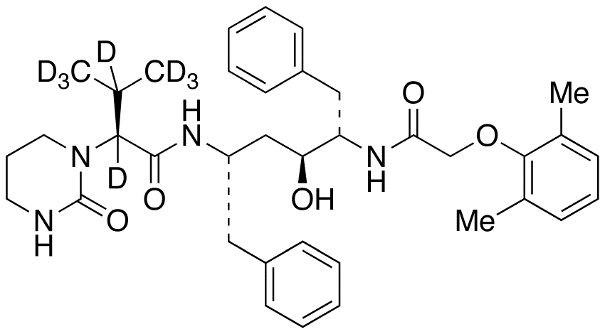 Lopinavir-d8 - Chemical structure and product image