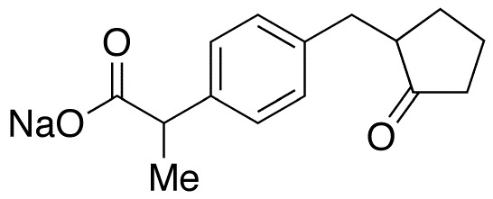 Loxoprofen Sodium (Mixture of diastereomers) - Chemical structure and product image