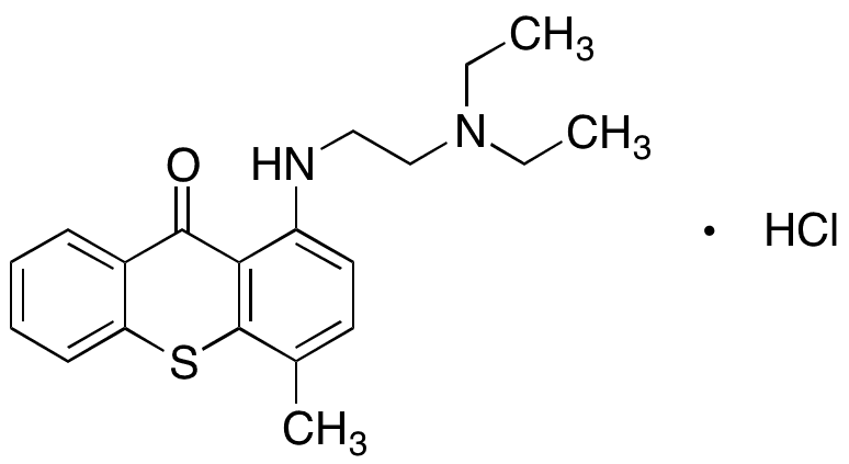 Lucanthone Hydrochloride - Chemical structure and product image