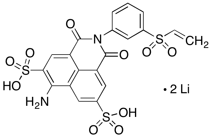 Lucifer Yellow VS Dilithium Salt - Chemical structure and product image