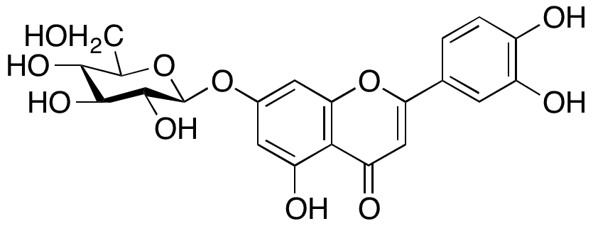 Luteolin 7-Glucoside - Chemical structure and product image