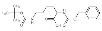 Z-Lys(Boc)-OH - Chemical structure and product image