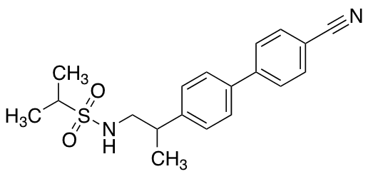 LY 404187 - Chemical structure and product image
