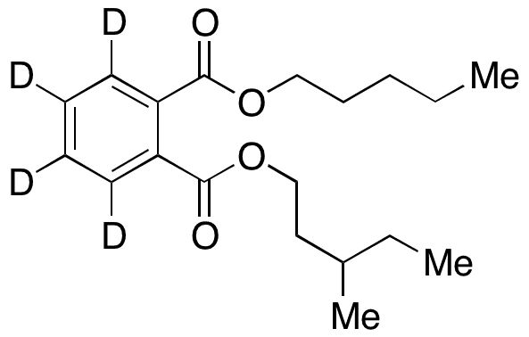 n-Pentyl 3-Methylpentyl Phthalate-d4 - Chemical structure and product image