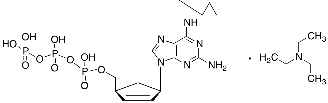 Abacavir Triphosphate TEA Salt - Chemical structure and product image