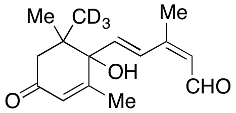(±)-Abscisic Aldehyde-d3 - Chemical structure and product image