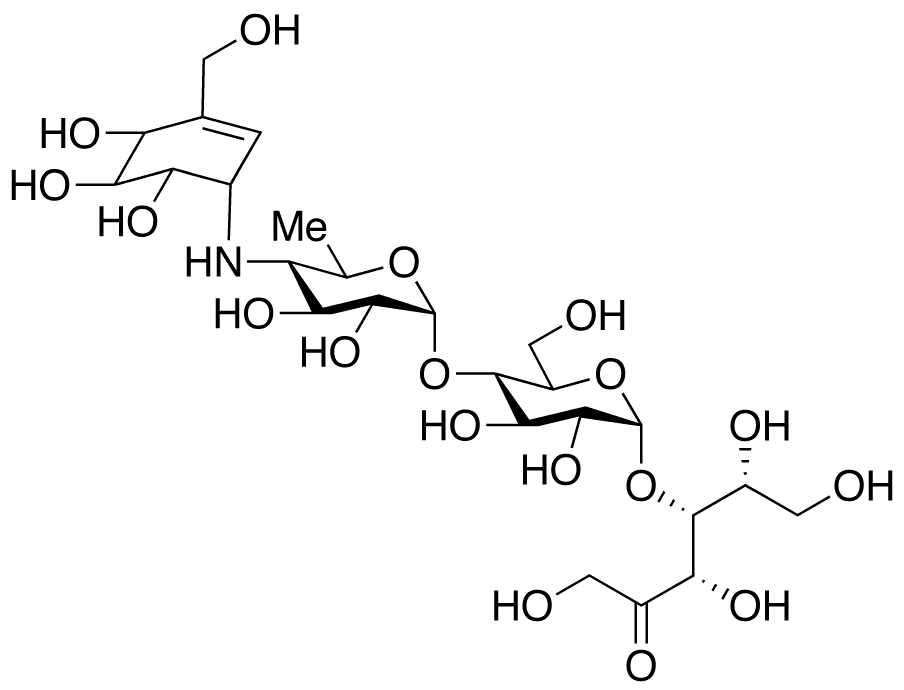 Acarbose D-Fructose Impurity - Chemical structure and product image