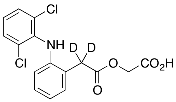 Aceclofenac-d2 - Chemical structure and product image