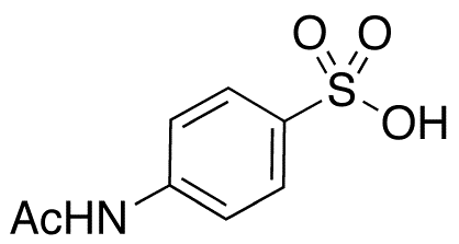 4-Acetamidobenzenesulfonic Acid - Chemical structure and product image