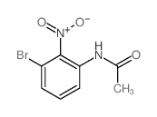 3-Acetamido-1-bromo-2-nitrobenzene - Chemical structure and product image