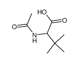 2-Acetamido-3,3-dimethylbutanoic Acid - Chemical structure and product image