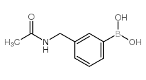 3-Acetamidomethylphenylboronic acid - Chemical structure and product image