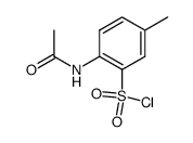 2-(Acetylamino)-5-methylbenzenesulfonyl Chloride - Chemical structure and product image