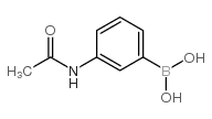 3-Acetylaminophenylboronic acid - Chemical structure and product image