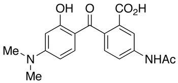 4’-Acetamido-2’-carboxy-4-dimethylamino-2-hydroxybenzophenone - Chemical structure and product image