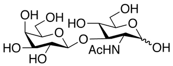 2-Acetamido-2-deoxy-3-O-(β-D-galactopyranosyl)-D-glucopyranose - Chemical structure and product image