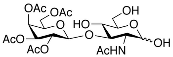 2-Acetamido-2-deoxy-3-O-(2,3,4,6-tetra-O-acetyl-β-D-galactopyranosyl) D-glucopyranose - Chemical structure and product image
