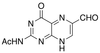 2-Acetamido-6-formylpteridin-4-one - Chemical structure and product image
