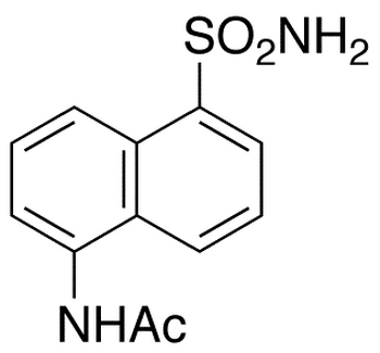 5-Acetamidonaphthalene-1-sulfonamide - Chemical structure and product image